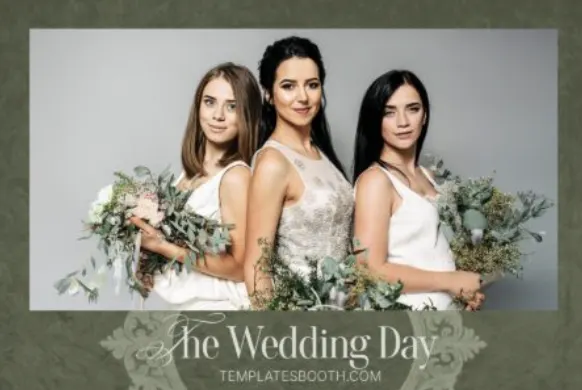 Fotobox Layout Beispiel – Wedding Day