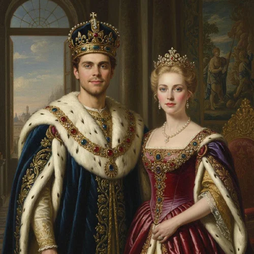KI-Stil: Royal
